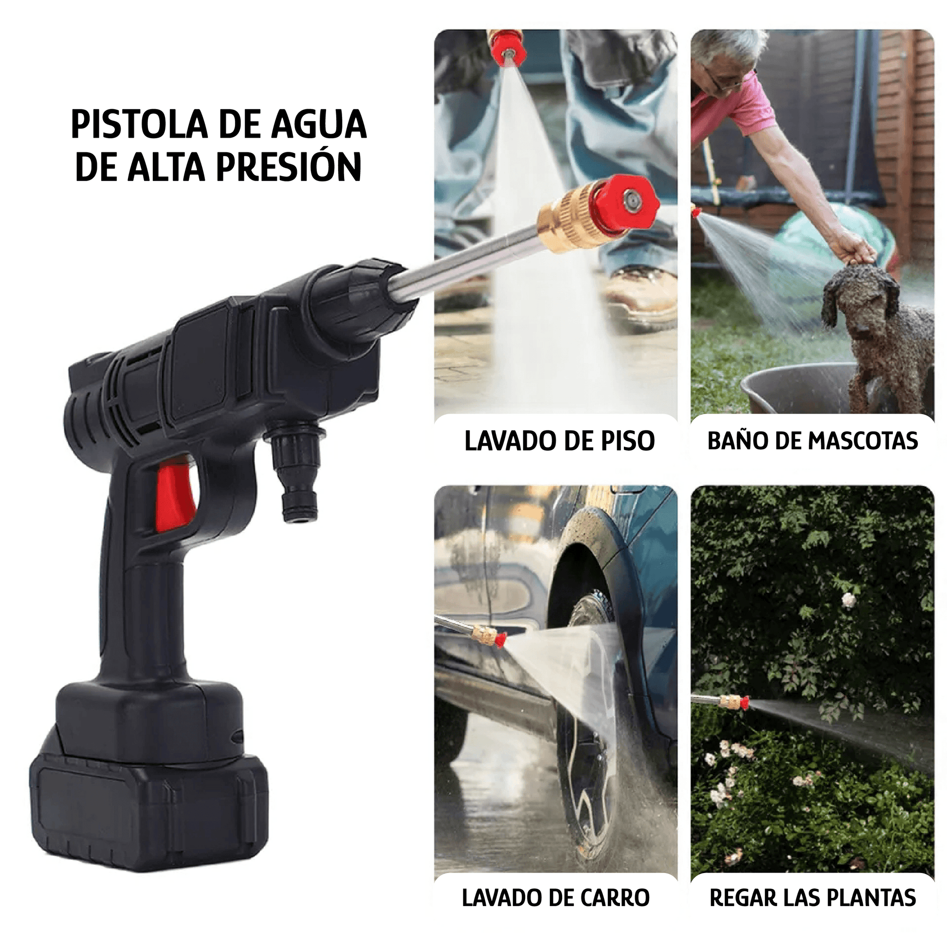 Hidrolavadora portátil 🚿